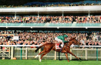 New Approach winning Emirates Airlines Champion Stakes, Newmarket 2008